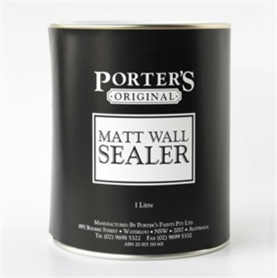 1L Porters Matt Wall Sealer