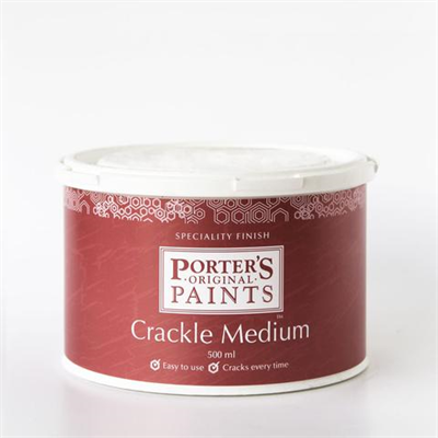500ml Porters Crackle Glaze