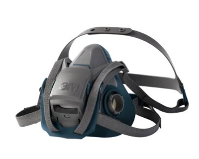 3M 6503QL Half Face Respirator Mask Rugged Comfort LARGE