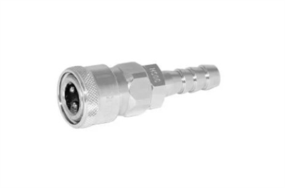 Coupler QD 10mm Hose - Barb  (QDHF6SH)