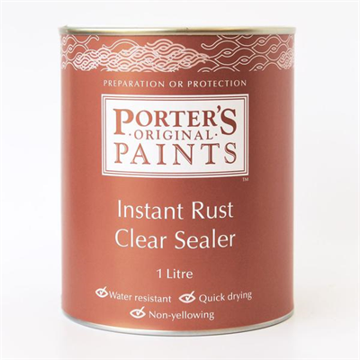 1L Porters Instant Rust Clear Sealer