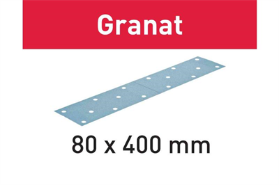 80x420mm x 120g Granat StickFix Sheets Box 50