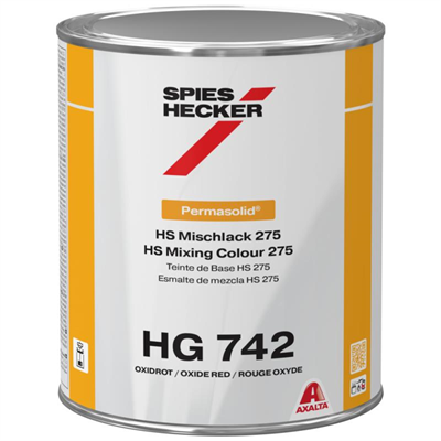 1L HG742 Oxide Red HS 275 Tinter