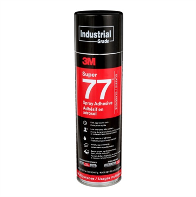 374g Aerosol 3M Super 77 Multipurpose Spray Adhesive 7716