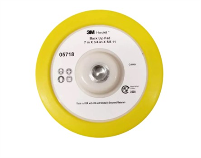 7inch  5/8 3M 5718 Perfect-it Hook BackPad