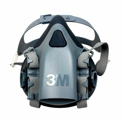 3M 7503 Half Face Piece Respirator Silicone - Large