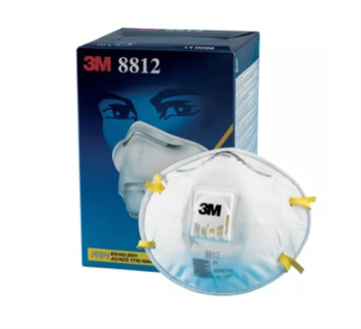 3M 8812 P1 Dust Mask Box of 10