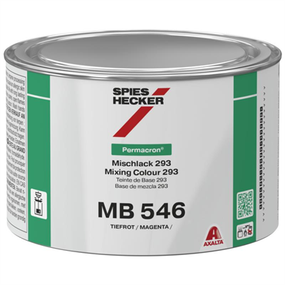 500ml MB546 Magenta (Hi Chroma) Basecoat Tinter