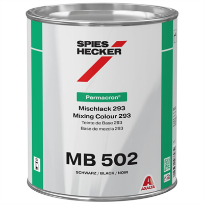 3.5L Spies Hecker MB502 Black Basecoat Tinter