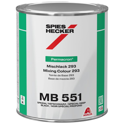 1L MB551 Special Deep Black Basecoat Tinter