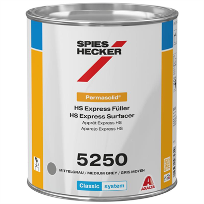 3.5L Spies Hecker 5250 Permasolid Express Primer Grey