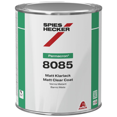1L Spies Hecker 8085 Permacron Matt Clear Coat