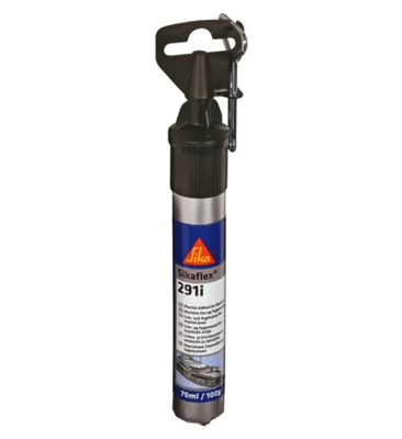 70ml Sika 291i PU Adhesive Sealant Black - Tube