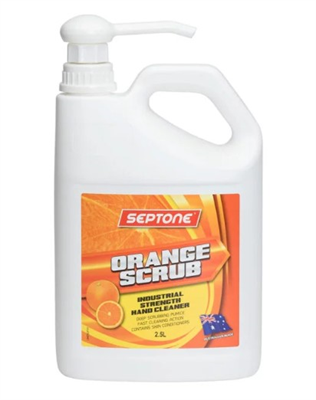 2.5L Septone Orange Scrub Handcleaner