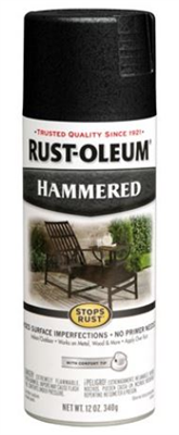 12oz Aerosol Rust-Oleum Hammered - Black