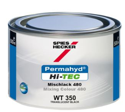 500ml WT350 SH Hi-Tec Translucent Black