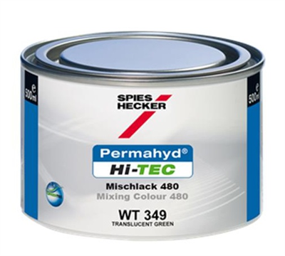 250ml WT349 SH Hi-Tec Translucent Green