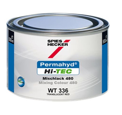 250ml WT336 SH Hi-Tec Translucent Red