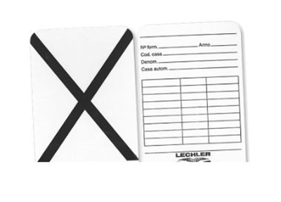 Lechler 96765 Spray Card 13 x 8.5 - Each