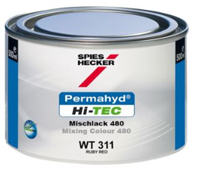 500ml WT311 SH Hi-Tec Ruby Red