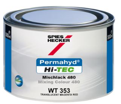 500ml WT353 SH Hi-Tec Translucent Magent