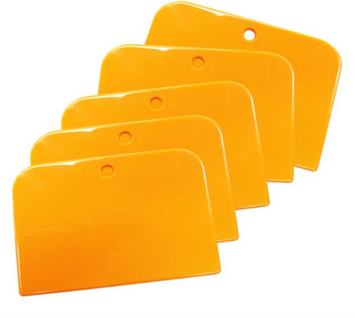 Velocity Plastic Applicator Orange 4 Inch - each