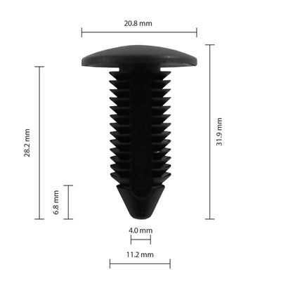Car Clip - Ford - CC10207 - Pkt 25