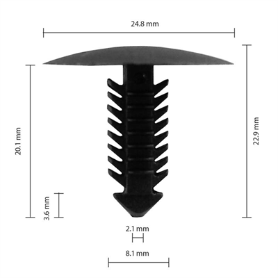 Car Clip - Ford - CC10101 - Pkt 25