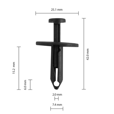 Car Clip - Ford - CC10532 - Pkt 25