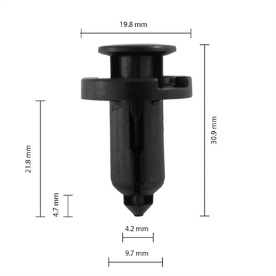 Car Clip - Honda - CC10354 - Pkt 25