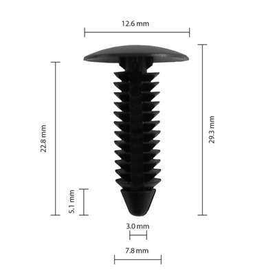 Car Clip - GM - CC10582 - Pkt 25