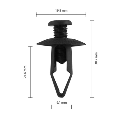 Car Clip - Nissan - CC10573 - Pkt 25