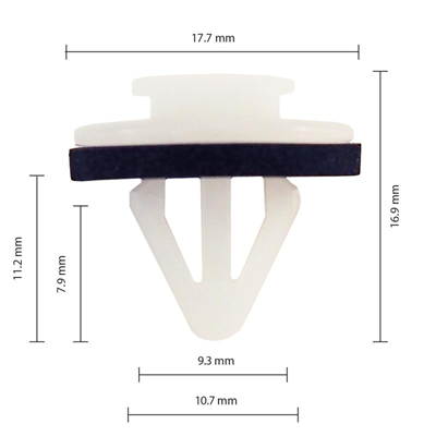 Car Clip - Multi-Use/Toyota - CC11478 - Pkt 25