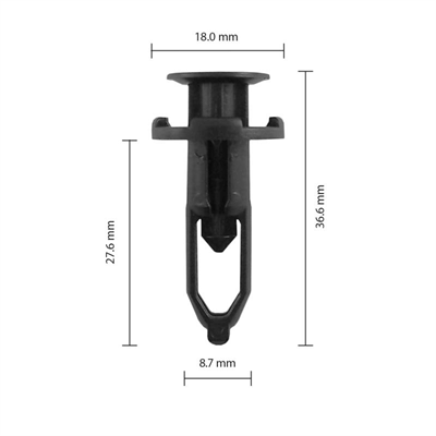 Car Clip - Toyota/Lexus - CC10611 - Pkt 25