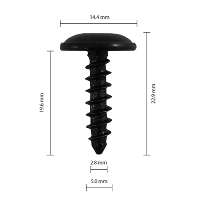 Car Clip - VW - CC32094 - Pkt 25