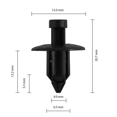 Car Clip - Mitsubishi - CC11420 - Pkt 25