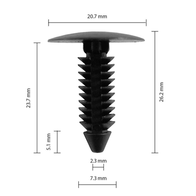 Car Clip - Ford - CC10827 - Pkt 25