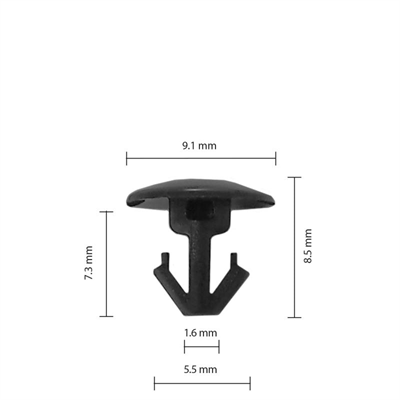Car Clip - Renault/Mazda - CC11145 - Pkt 25
