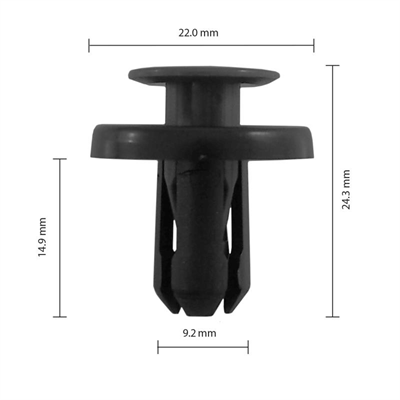 Car Clip - Toyota - CC11225 - Pkt 25