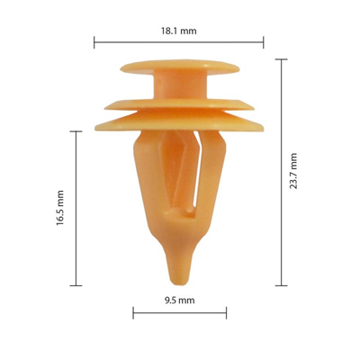 Car Clip - Toyota - CC10624 - Pkt 25