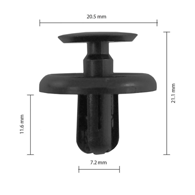 Car Clip - Toyota- Lexus - CC10893 - Pkt 25