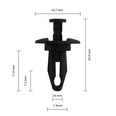 Car Clip - GM - CC10188 - Pkt 25