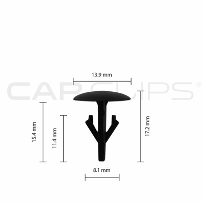 Car Clip - Honda - CC10143 - Pkt 25