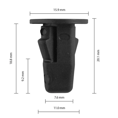 Car Clip - Toyota - CC10344 - Pkt 25