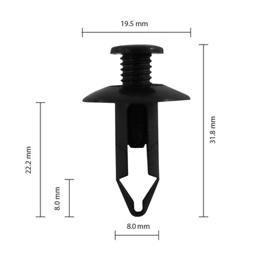 Car Clip - Nissan - CC10338 - Pkt 25