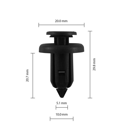 Car Clip - Honda - CC11119 - Pkt 25