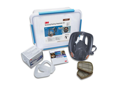 3M 6851 Spraying/Paint Full Face Respirator Kit A1P2 6800(M)