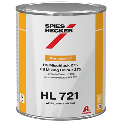 1L HL721 White HS 275 Tinter