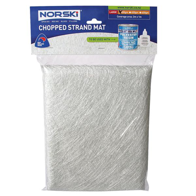 300gm x 2m Fibreglass Chopped Strand Mat