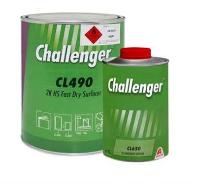 5L Kit - Challenger CL490 2K Primer 4L + CL650 Hardener 1L